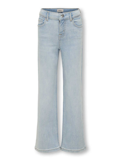 Jeans wide leg Only Jr Madison chiaro per unisex bambino