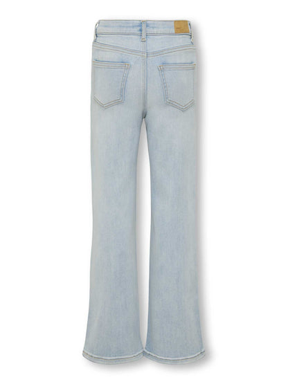 Jeans wide leg Only Jr Madison chiaro per unisex bambino