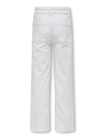 Jeans Only Jr Sylvie Clean bianchi unisex bambino