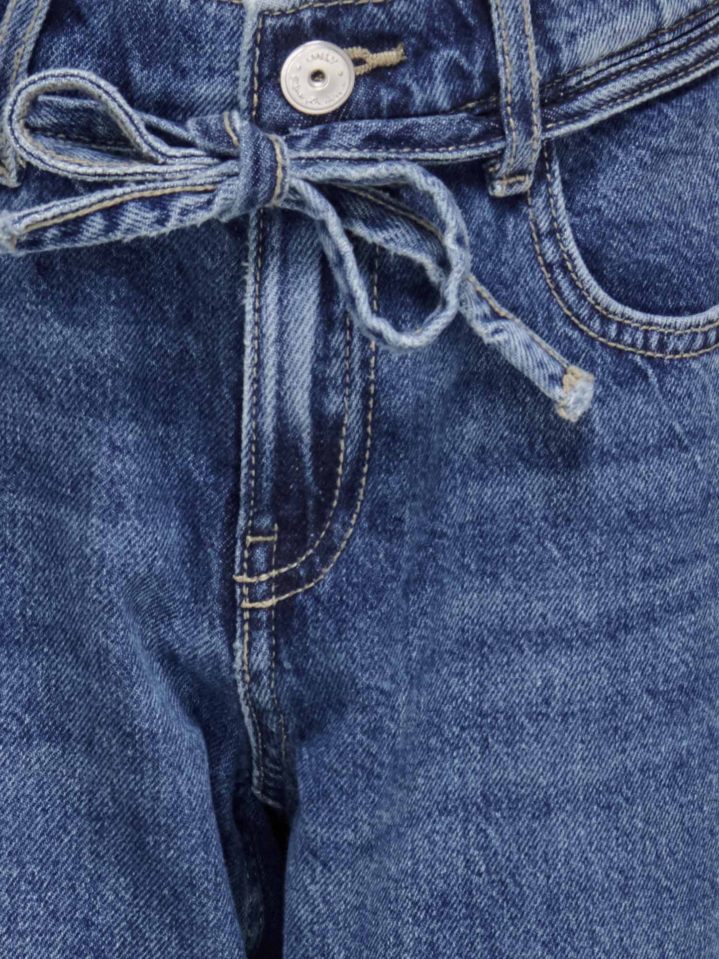 Only Jr Koggiana Straight, jeans Unisex bambino denim