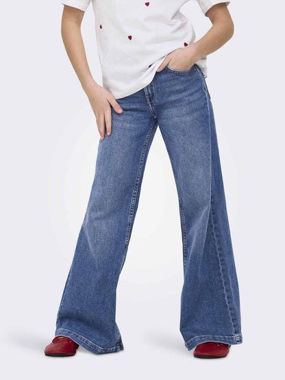 Only Jr California, jeans Unisex bambino denim