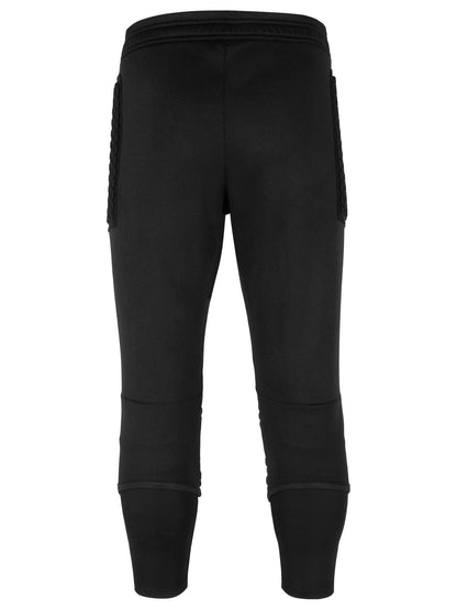 Reusch contest 3/4 pantalone calcio da uomo nero
