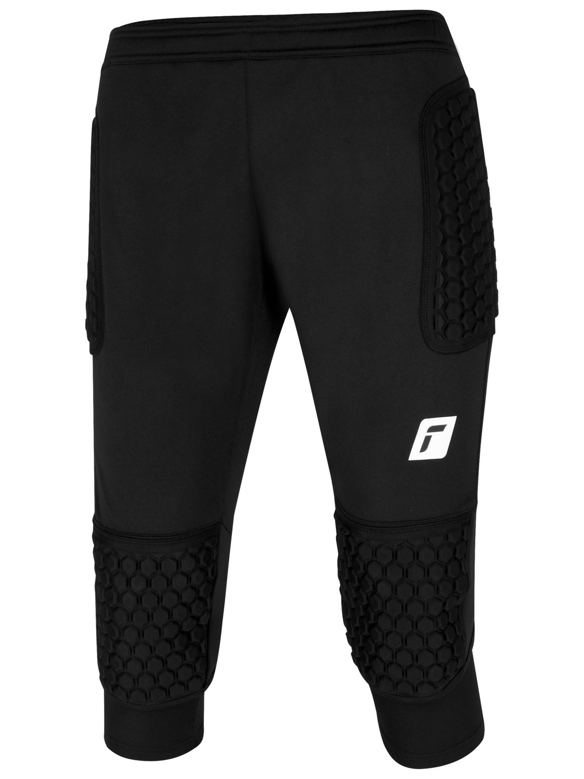 Reusch contest 3/4 pantalone calcio da bambino/a nero