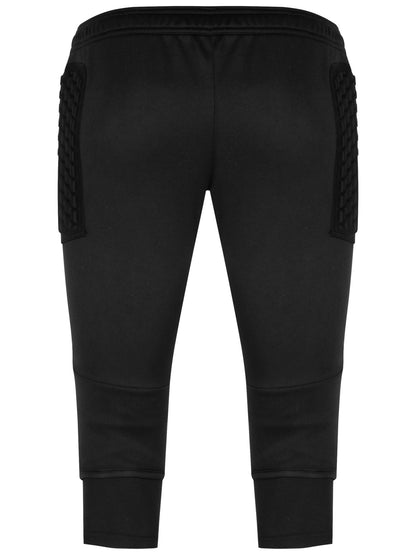 Reusch contest 3/4 pantalone calcio da bambino/a nero