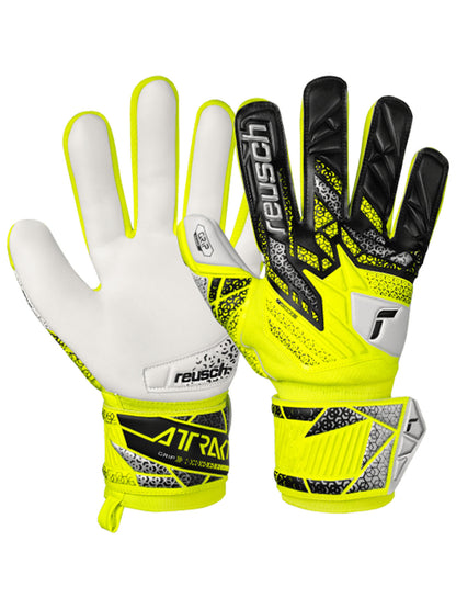 Reusch attrakt grip guanti portiere calcio da unisex giallo