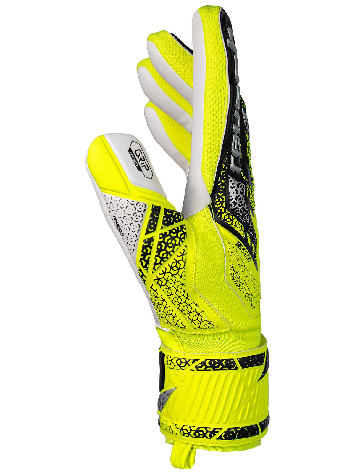 Reusch attrakt grip guanti portiere calcio da unisex giallo