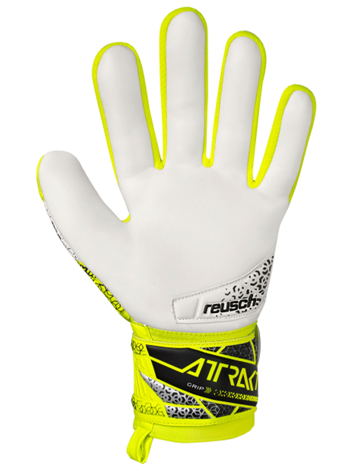 Reusch attrakt grip guanti portiere calcio da unisex giallo