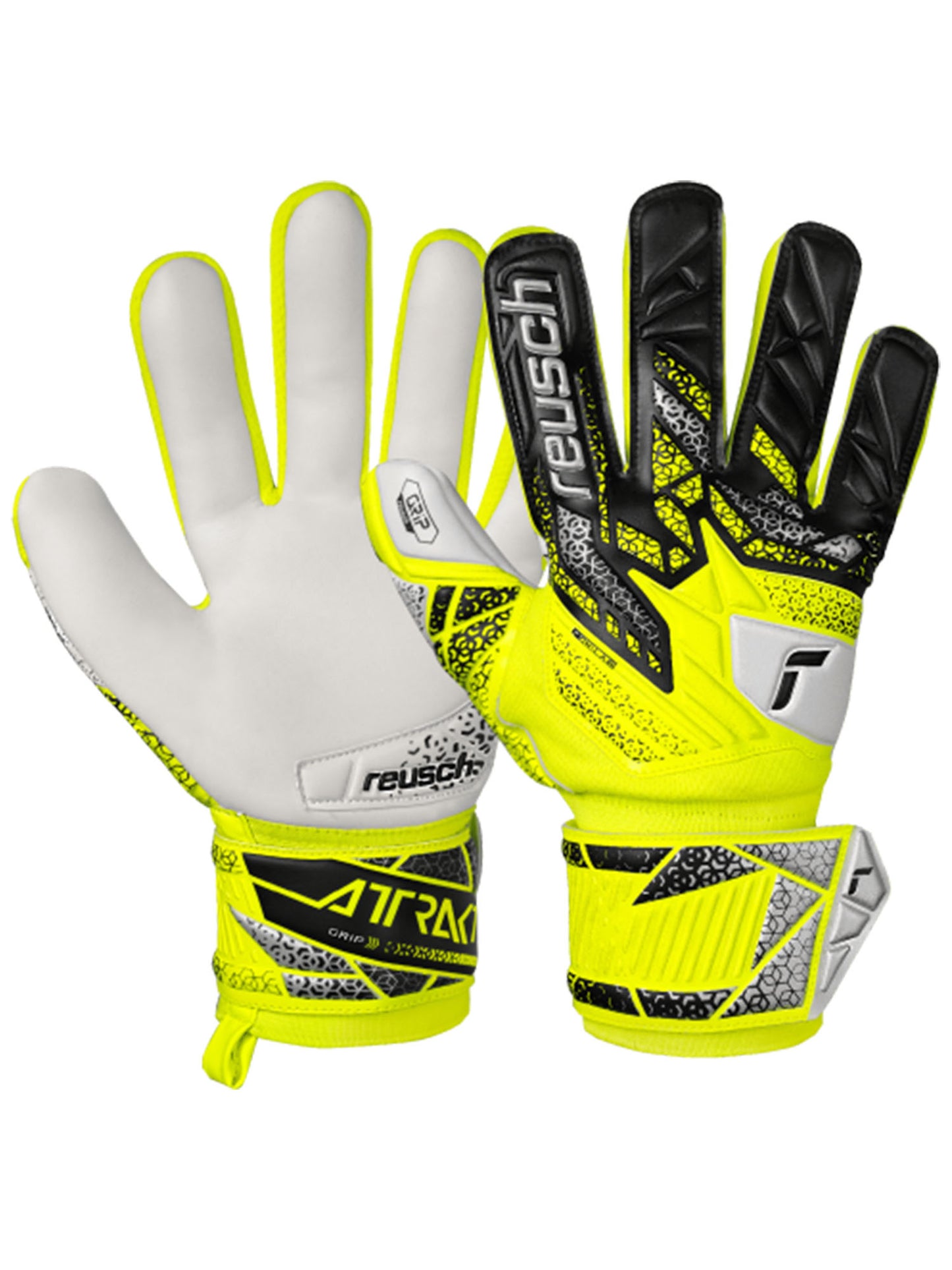 REUSCH ATTRAKT GRIP - GIALLO