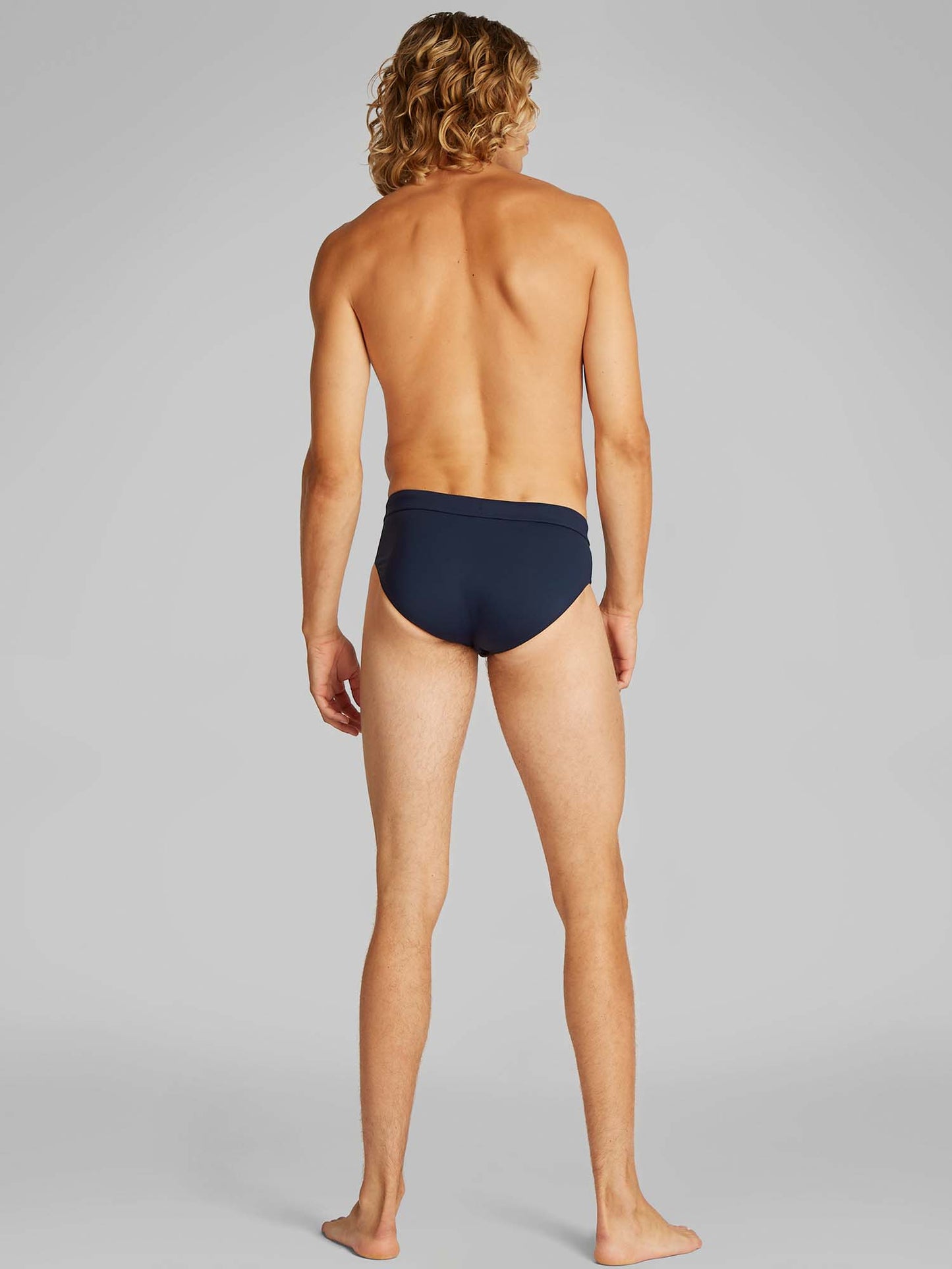 COSTUME SLIP BRIEF CALVIN KLEIN JEANS UOMO BLU