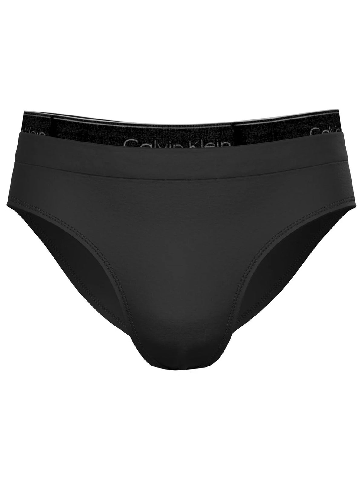 Ck brief double wais costume slip mare da uomo nero
