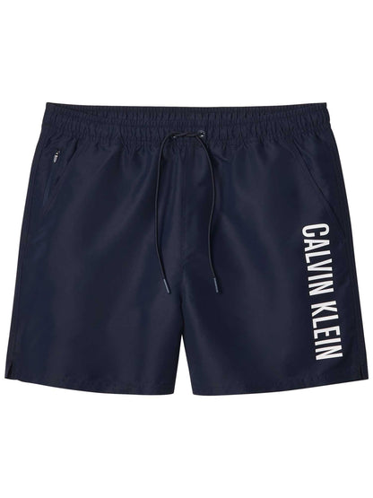 Calvin Klein Medium Drawstring, boxer da bagno uomo adulto blu