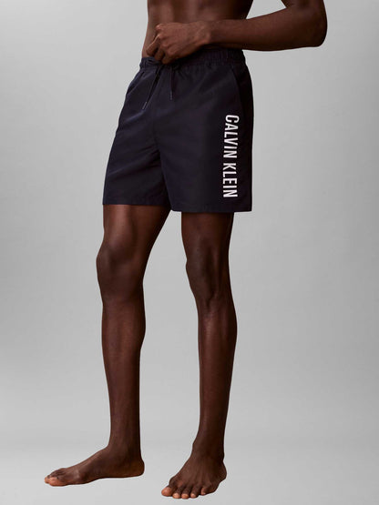Calvin Klein Medium Drawstring, boxer da bagno uomo adulto blu