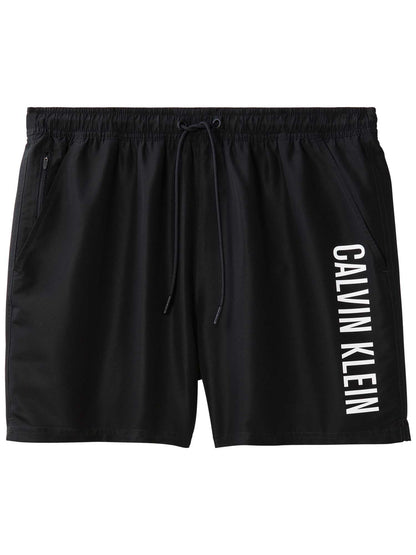 Calvin Klein Medium Drawstring, boxer swim nero uomo