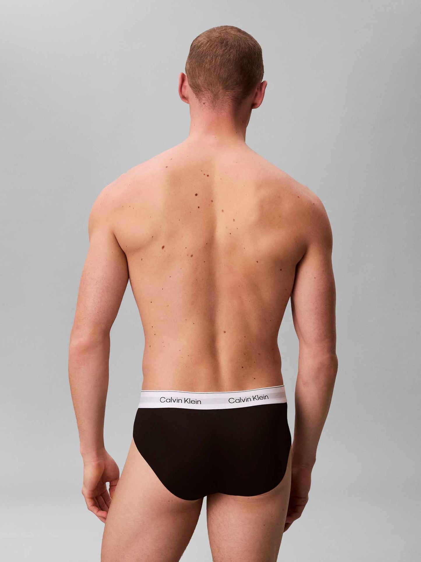 Calvin Klein Icon Cotton Stretch, slip Unisex adulto nero