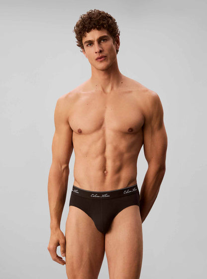 Calvin Klein CK Hip Brief, slip unisex adulto nero