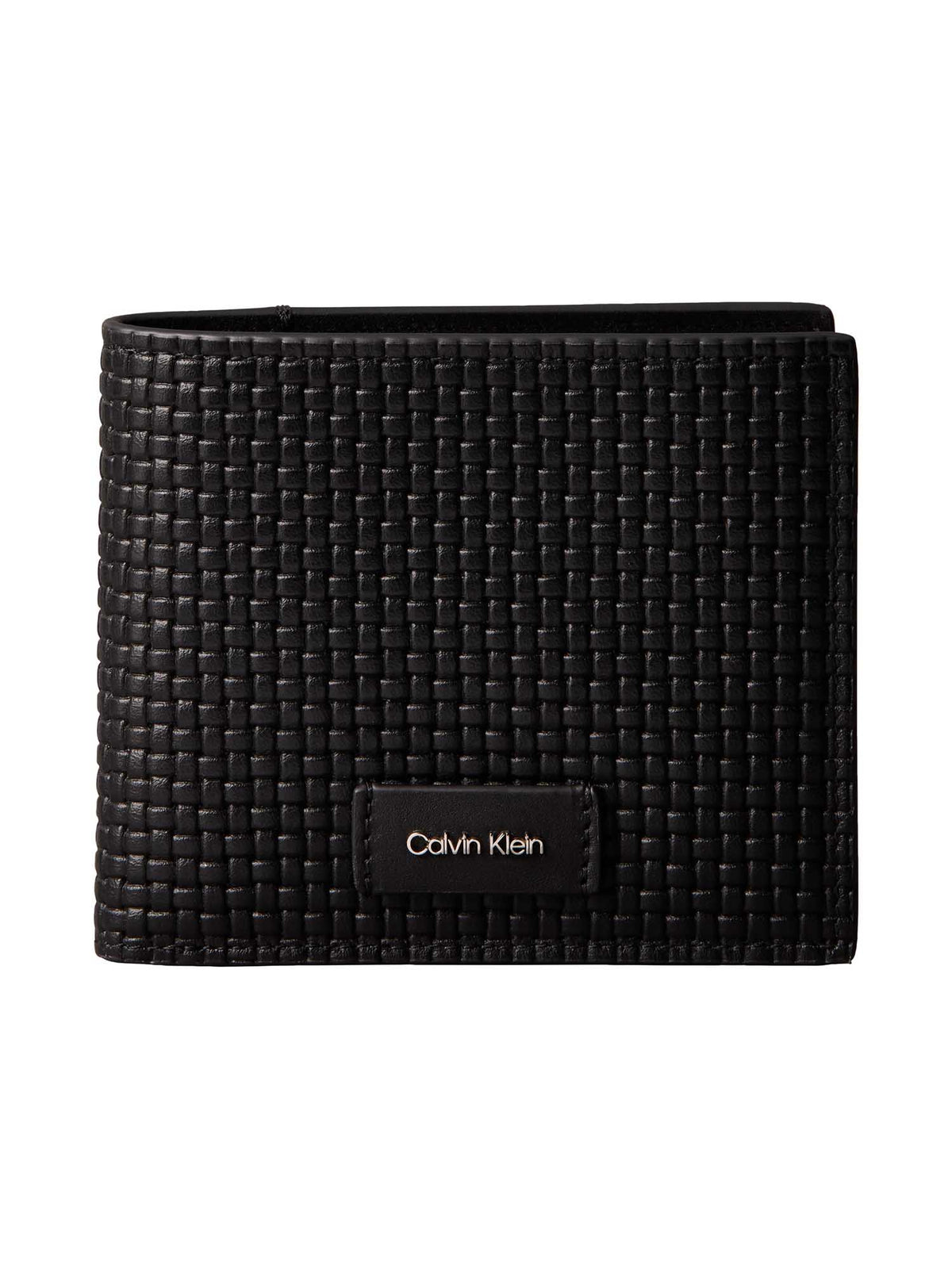 Ck emboss billfold c portafoglio da uomo nero