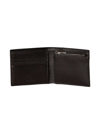 Portafoglio nero Calvin Klein Emboss Billfold da uomo