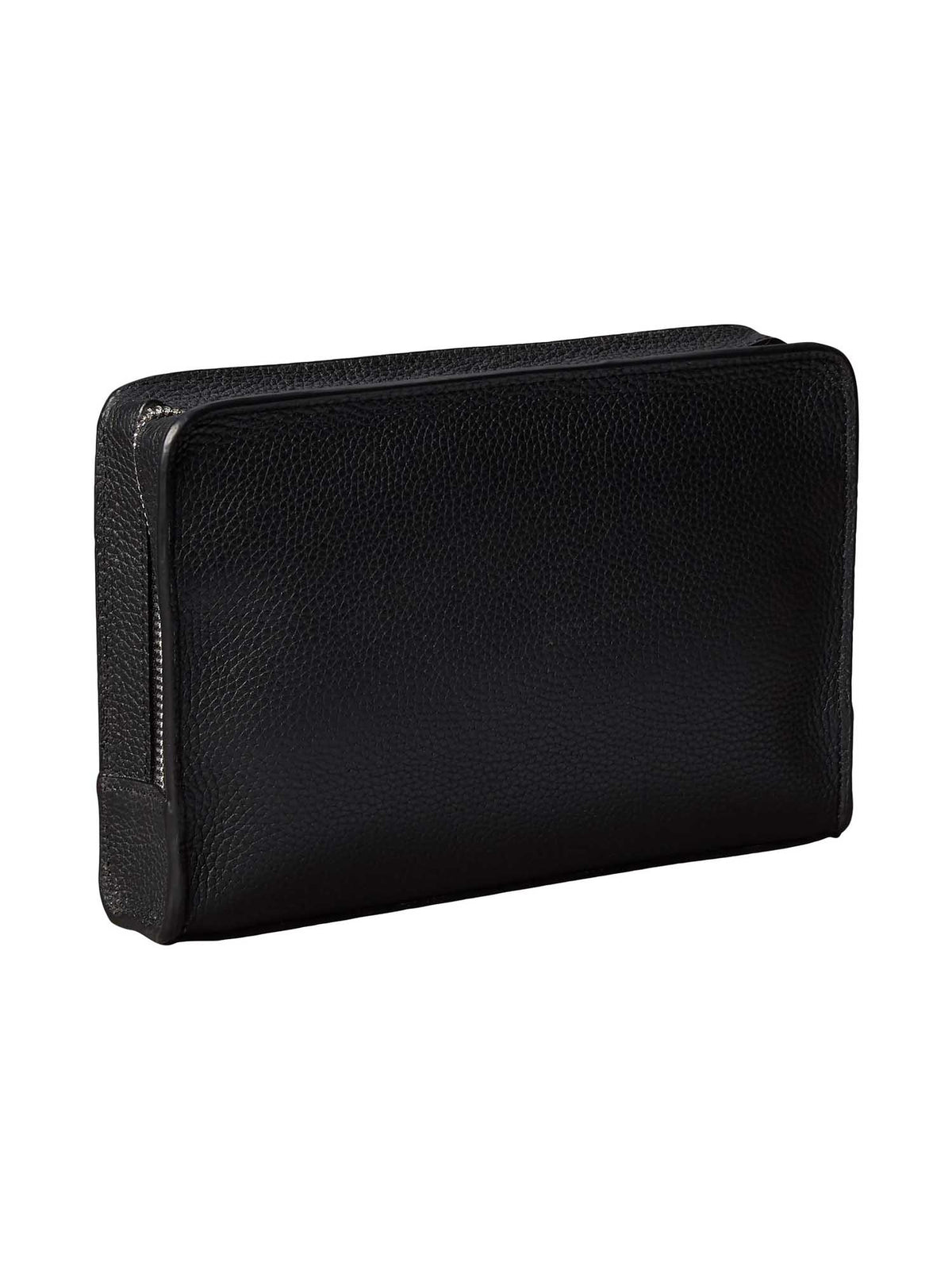 Ck foil emboss pouch necessaire da unisex nero