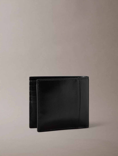 Calvin Klein CK Raised Billfold C, portafoglio da uomo nero