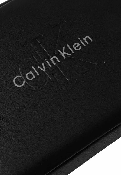 Calvin Klein Bold Pouch Handle, pochette da unisex adulto nera