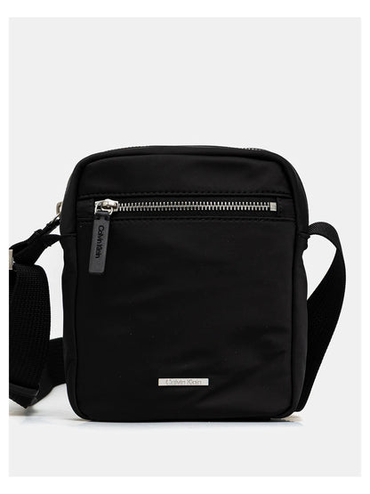 TRACOLLA SLEEK NYLON REPOR CALVIN KLEIN UOMO NERO
