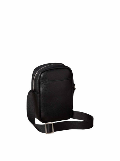 Calvin Klein Raised Slim Repor, borsa a tracolla da unisex adulto nera