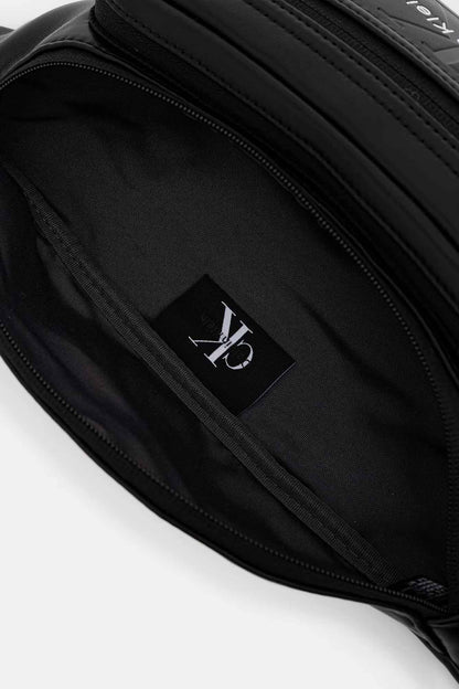 Calvin Klein Bold Logo Webbing, marsupio da unisex adulto nero