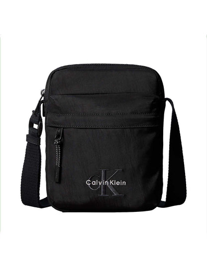 Ck bold reporter tracolla da unisex nero