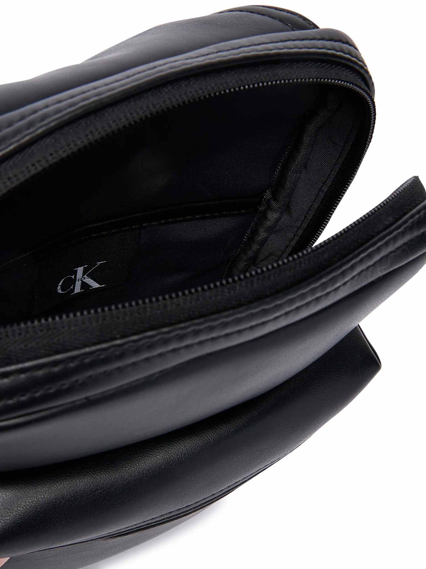 Calvin Klein Bold Logo Webbing, borsa a tracolla da unisex adulto nera