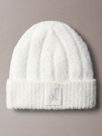 CAPPELLO PATCH BOUCLE CALVIN KLEIN UNISEX PANNA