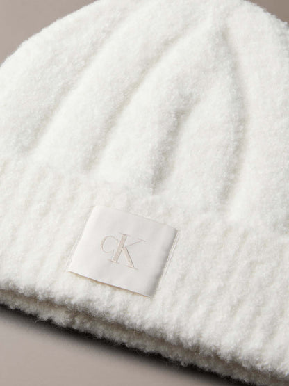 CAPPELLO PATCH BOUCLE CALVIN KLEIN UNISEX PANNA