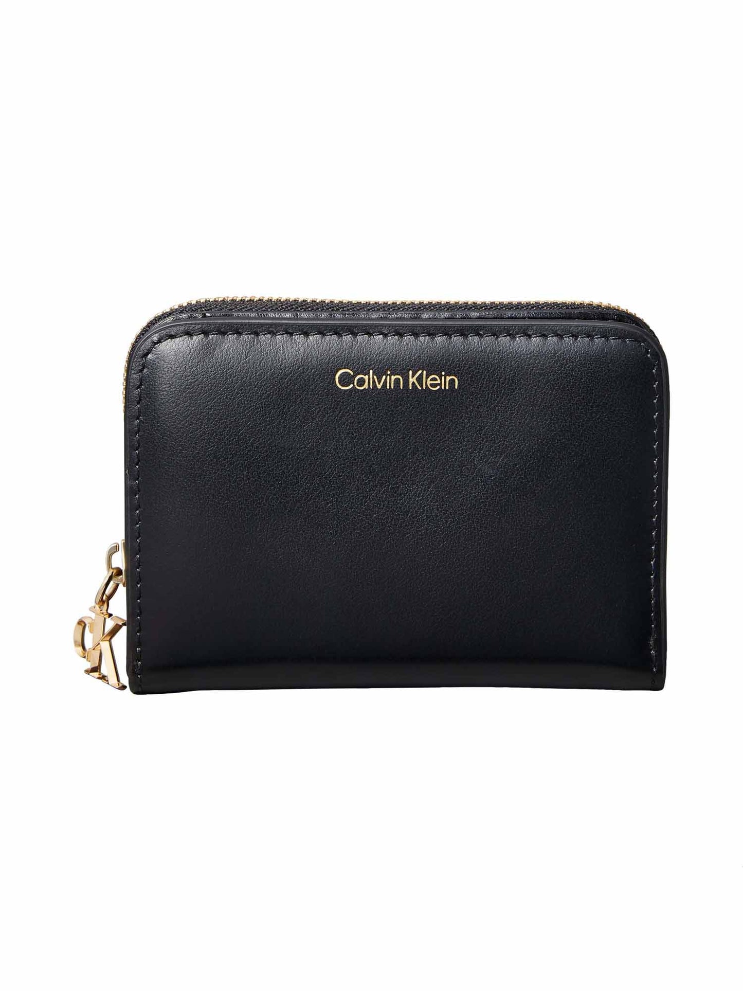 Calvin Klein CK Medium Flap Zip, portafoglio da donna nero