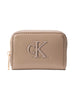 portafoglio-taupe-calvin-klein-bold-medium-zip-da-donna