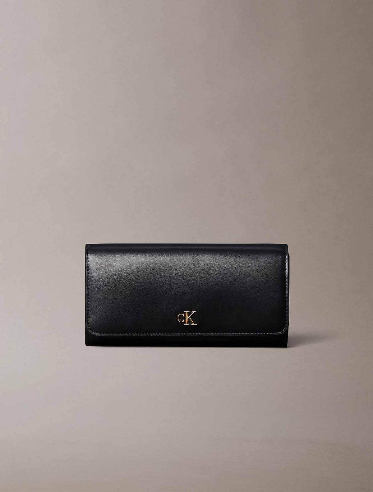 Ck long wallet portafogli da donna nero