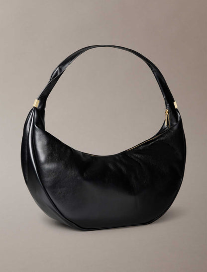 BORSA HOBO PINCHED SOFT CALVIN KLEIN DA DONNA NERO