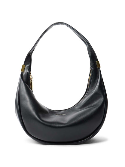 BORSA HOBO PINCHED SOFT CLAVIN KLEIN DA DONNA NERO