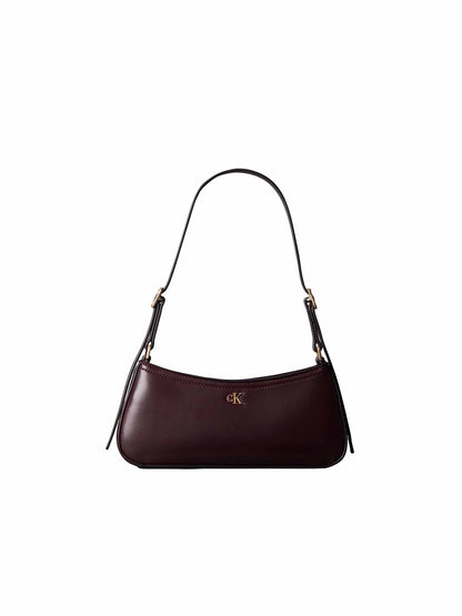 Calvin Klein CK Small Shoulderbag, borsa da unisex adulto bordeaux