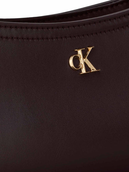 Calvin Klein CK Small Shoulderbag, borsa da unisex adulto bordeaux