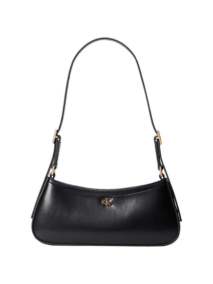 Calvin Klein Small Shoulder Bag, borsa a spalla nera da donna