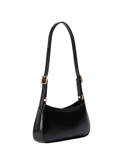 Calvin Klein Small Shoulder Bag, borsa a spalla nera da donna
