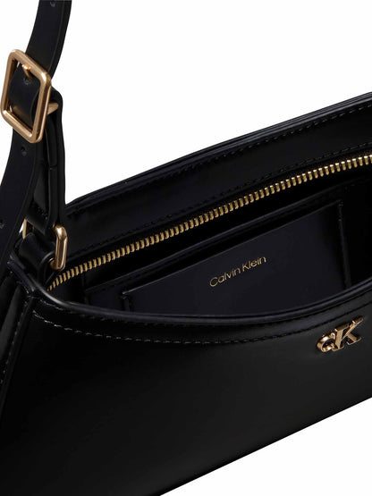 Ck small shoulderbag borsa da donna nero