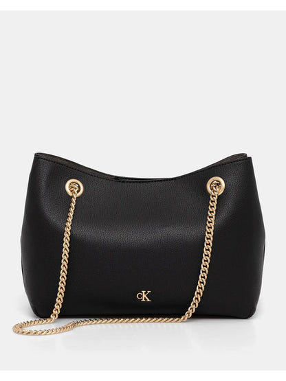 BORSA MINIMAL MONOGRAM CALVIN KLEIN DA DONNA NERO