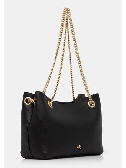 BORSA MINIMAL MONOGRAM CALVIN KLEIN DA DONNA NERO