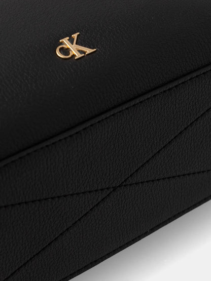 BORSA MINIMAL MONOGRAM CALVIN KLEIN DA DONNA NERO