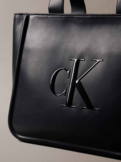 BORSA TOTE CALVIN KLEIN DONNA NERO
