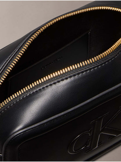 BORSA RAISED CAMERA BAG CALVIN KLEIN DONNA NERO