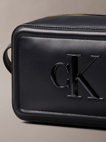 BORSA RAISED CAMERA BAG CALVIN KLEIN DONNA NERO