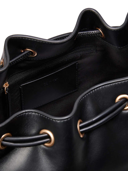 Calvin Klein Bold Bucket Bag, borsa secchiello nera da donna