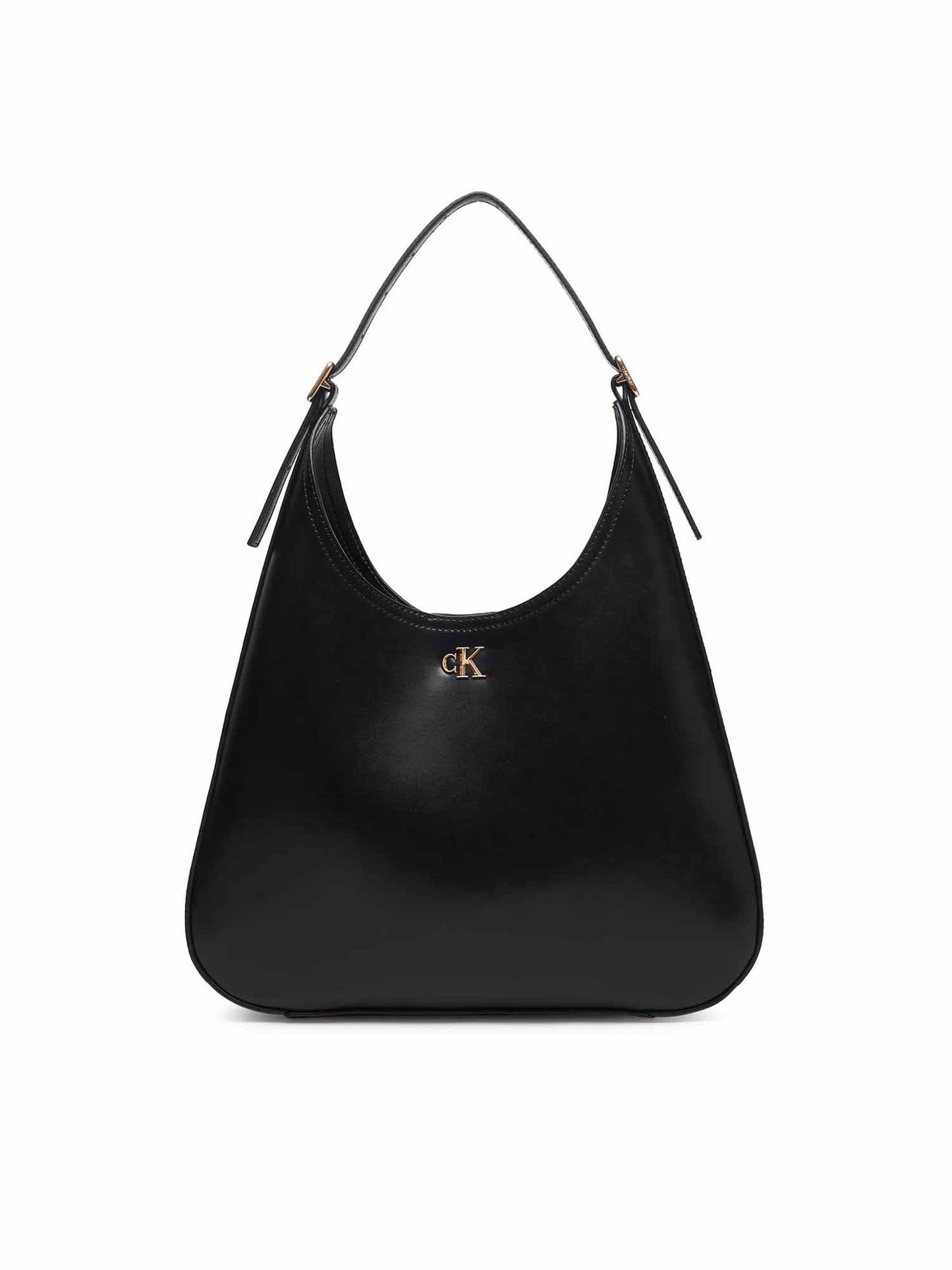 Calvin Klein CK Medium Shoulder, borsa da unisex adulto nera