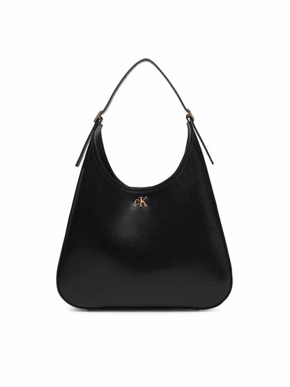 Calvin Klein CK Medium Shoulder, borsa da unisex adulto nera